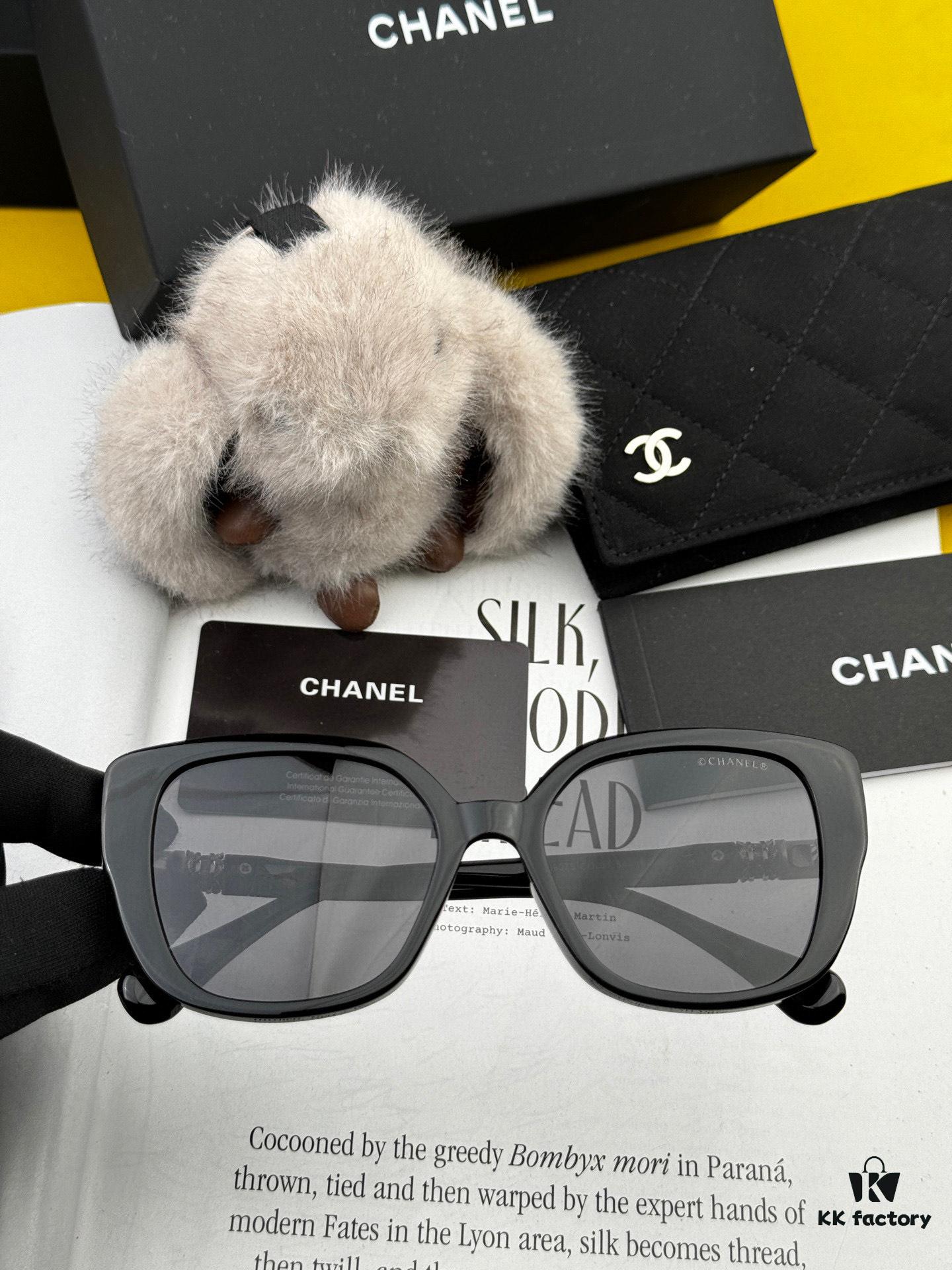 6931f8603a89a121ed549a98 CHANEL 2025 New Arrival Trendy Fashion Square Frame Sunglasses, Comfortable Fit, Influencer-Approved Style, Women's HD Thick Polarized Sunglasses 🕶️ 🎉 High-Quality TR Frame ♥️♥️ Model CH5907