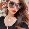 6931f8613a89a121ed549aa0 CHANE Chanel Volcano Rain Fashion Frameless Sunglasses Lens Top Luxury High Quality Women's Driving Sunglasses Model: CH1379