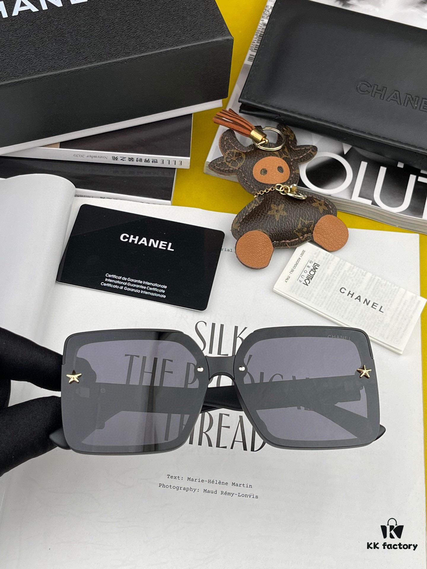 6931f8623a89a121ed549aac CHANEL 2025 New Arrival Trendy Fashion Square Sunglasses for Women, HD Thick Polarized UV Protection Shades, Comfortable Wear, Influencer Favorite TR Frame Sunglasses