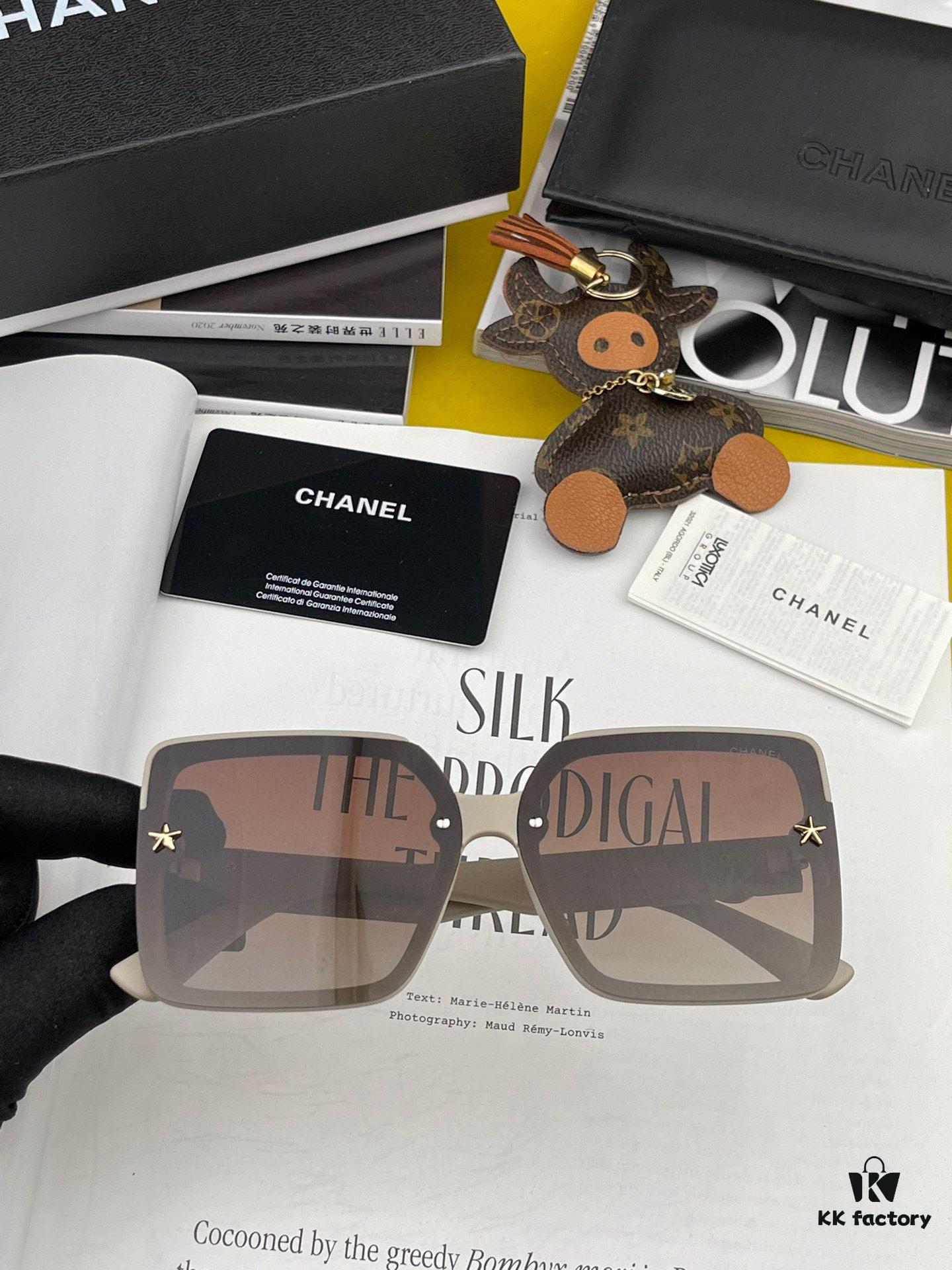 6931f8623a89a121ed549aad CHANEL 2025 New Arrival Trendy Fashion Square Sunglasses for Women, HD Thick Polarized UV Protection Shades, Comfortable Wear, Influencer Favorite TR Frame Sunglasses