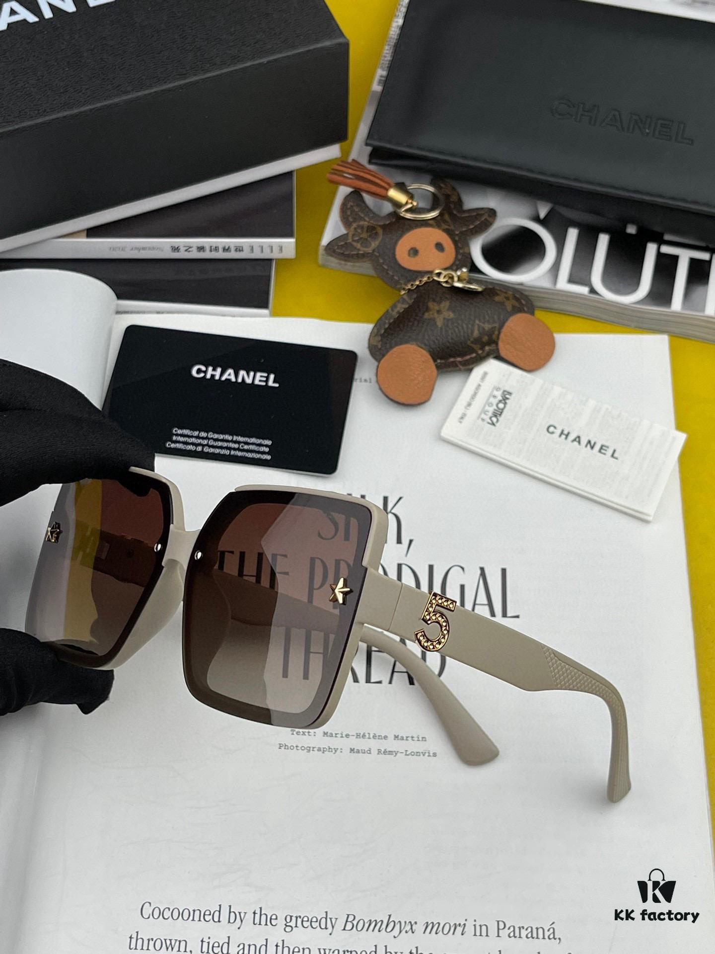 6931f8623a89a121ed549aae CHANEL 2025 New Arrival Trendy Fashion Square Sunglasses for Women, HD Thick Polarized UV Protection Shades, Comfortable Wear, Influencer Favorite TR Frame Sunglasses