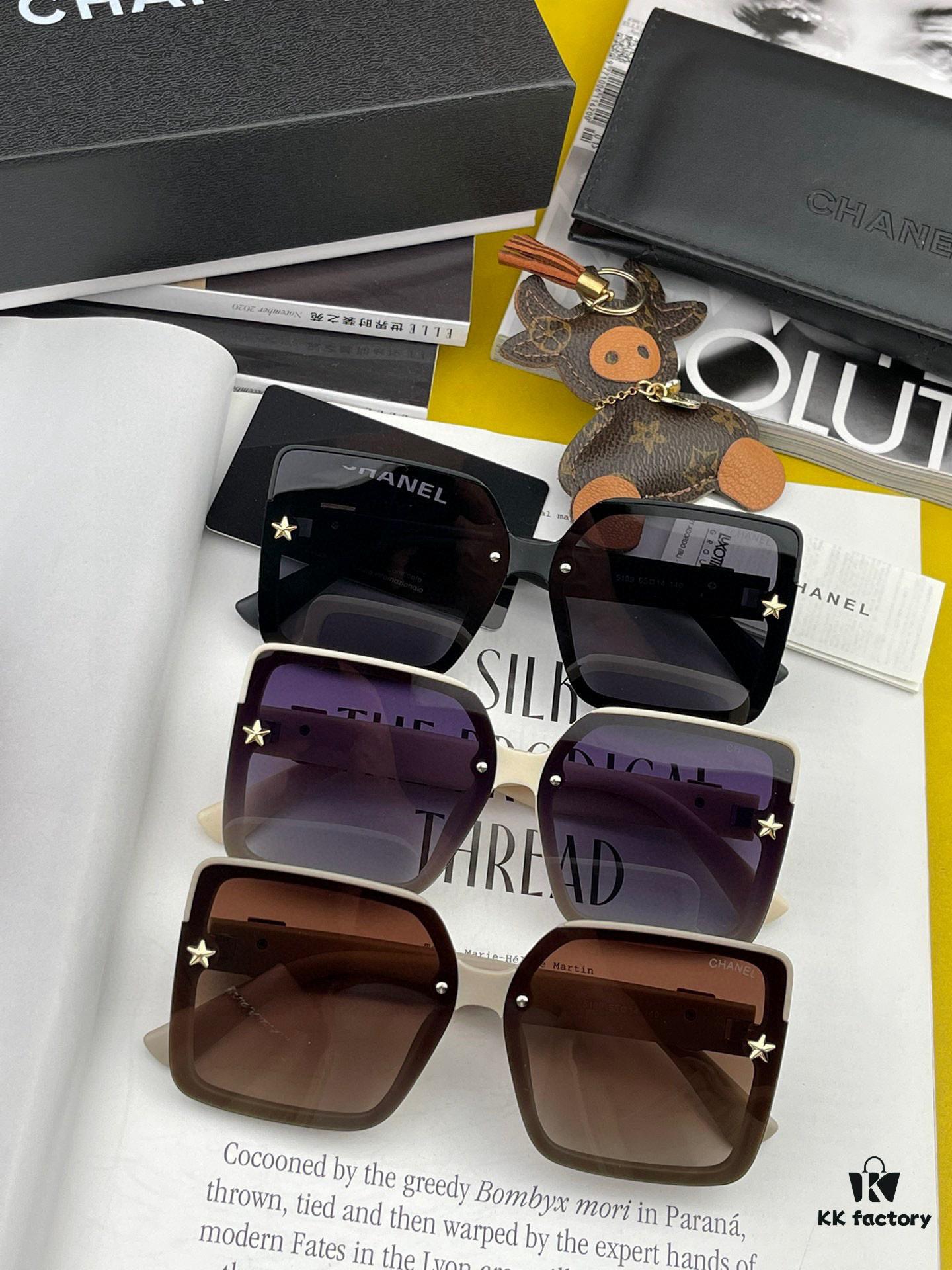 6931f8623a89a121ed549ab2 CHANEL 2025 New Arrival Trendy Fashion Square Sunglasses for Women, HD Thick Polarized UV Protection Shades, Comfortable Wear, Influencer Favorite TR Frame Sunglasses