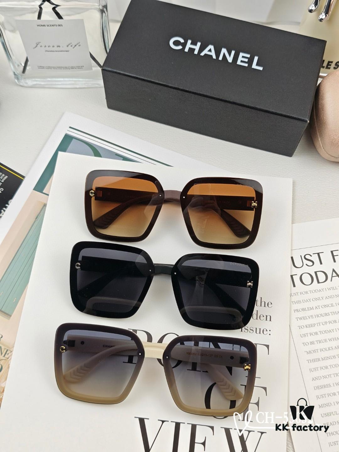 6931f8633a89a121ed549ac6 Chanel - Lightweight TR Frame Sunglasses with Polaroid HD Lenses, Model 53052