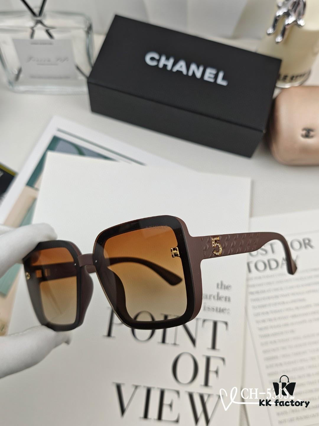 6931f8643a89a121ed549ac9 Chanel - Lightweight TR Frame Sunglasses with Polaroid HD Lenses, Model 53052