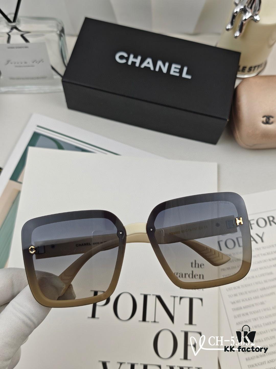 6931f8643a89a121ed549acc Chanel - Lightweight TR Frame Sunglasses with Polaroid HD Lenses, Model 53052