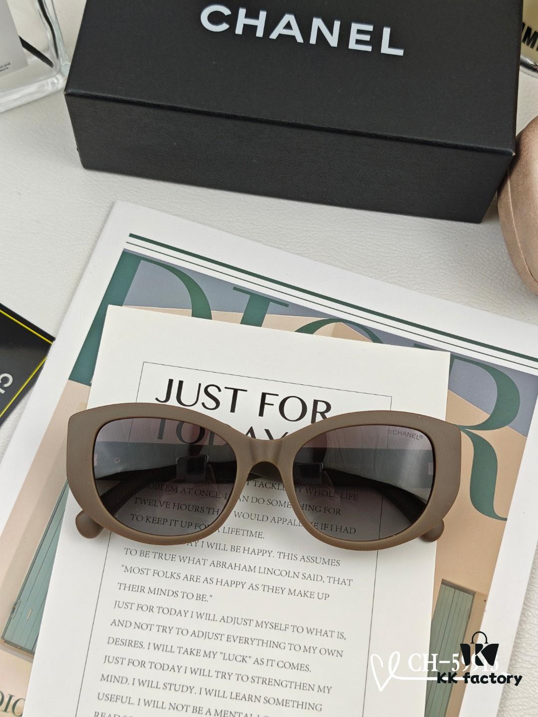 6931f8643a89a121ed549ad5 CHANEL France - New Little Xiang Sunglasses with Polaroid Resin HD Lenses, TR Frame Lightweight and Comfortable, Size 63-17-140
