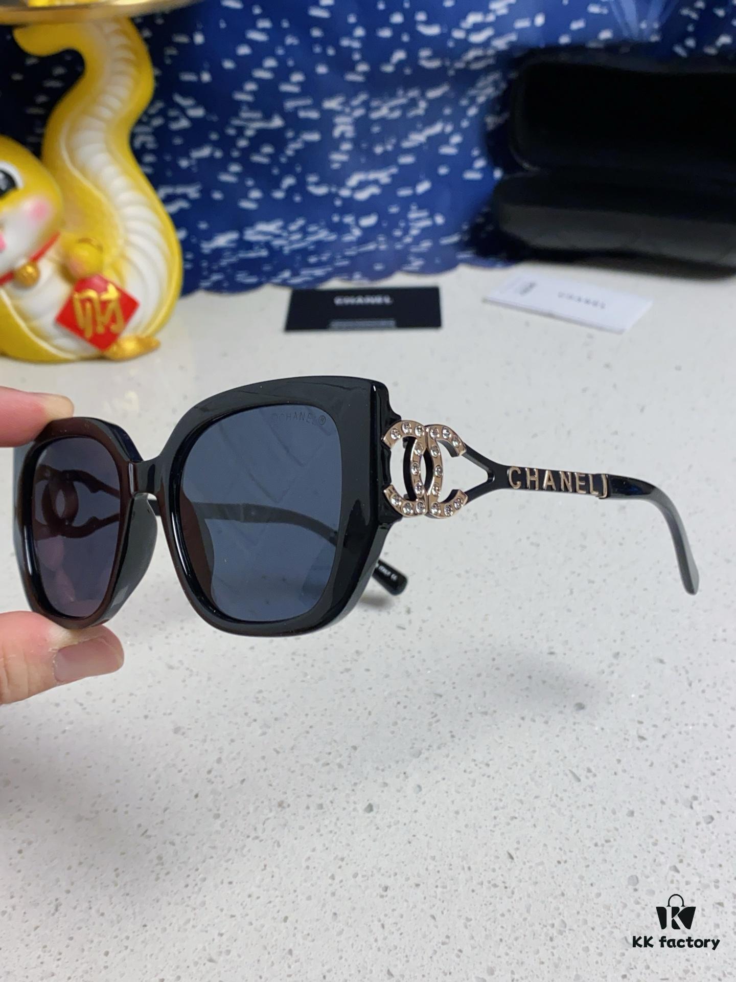 6931f8663a89a121ed549ae5 Chanel 2024 New Fashion Sunglasses for Women, UV-Protective Retro Stylish Oversized Slimming Sunglasses