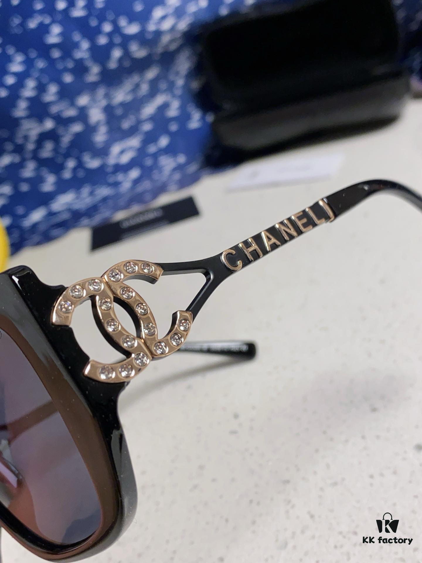 6931f8663a89a121ed549ae6 Chanel 2024 New Fashion Sunglasses for Women, UV-Protective Retro Stylish Oversized Slimming Sunglasses
