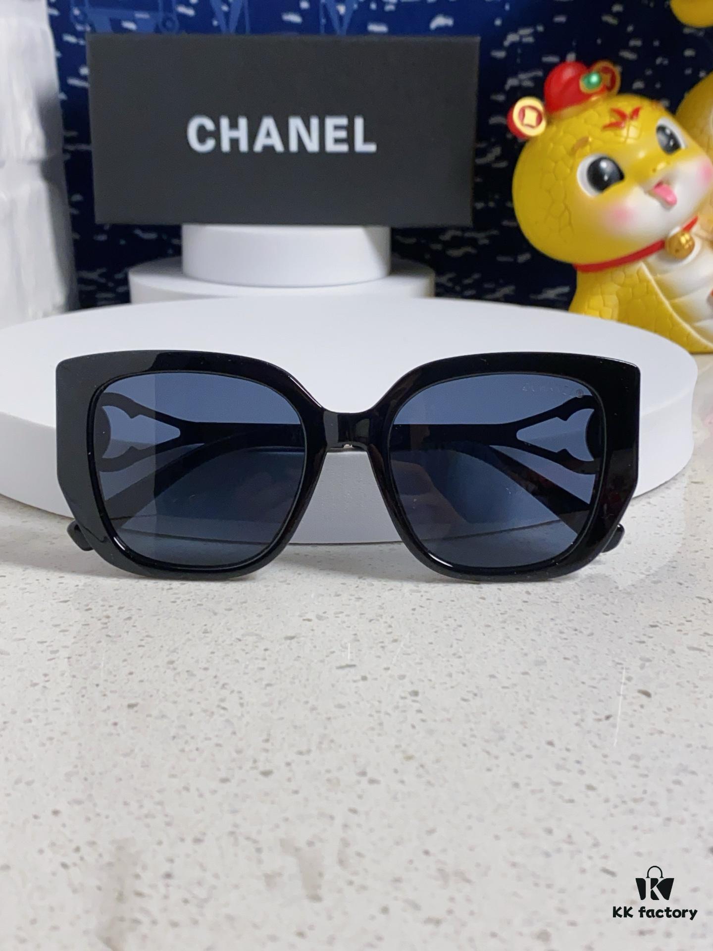 6931f8663a89a121ed549ae8 Chanel 2024 New Fashion Sunglasses for Women, UV-Protective Retro Stylish Oversized Slimming Sunglasses