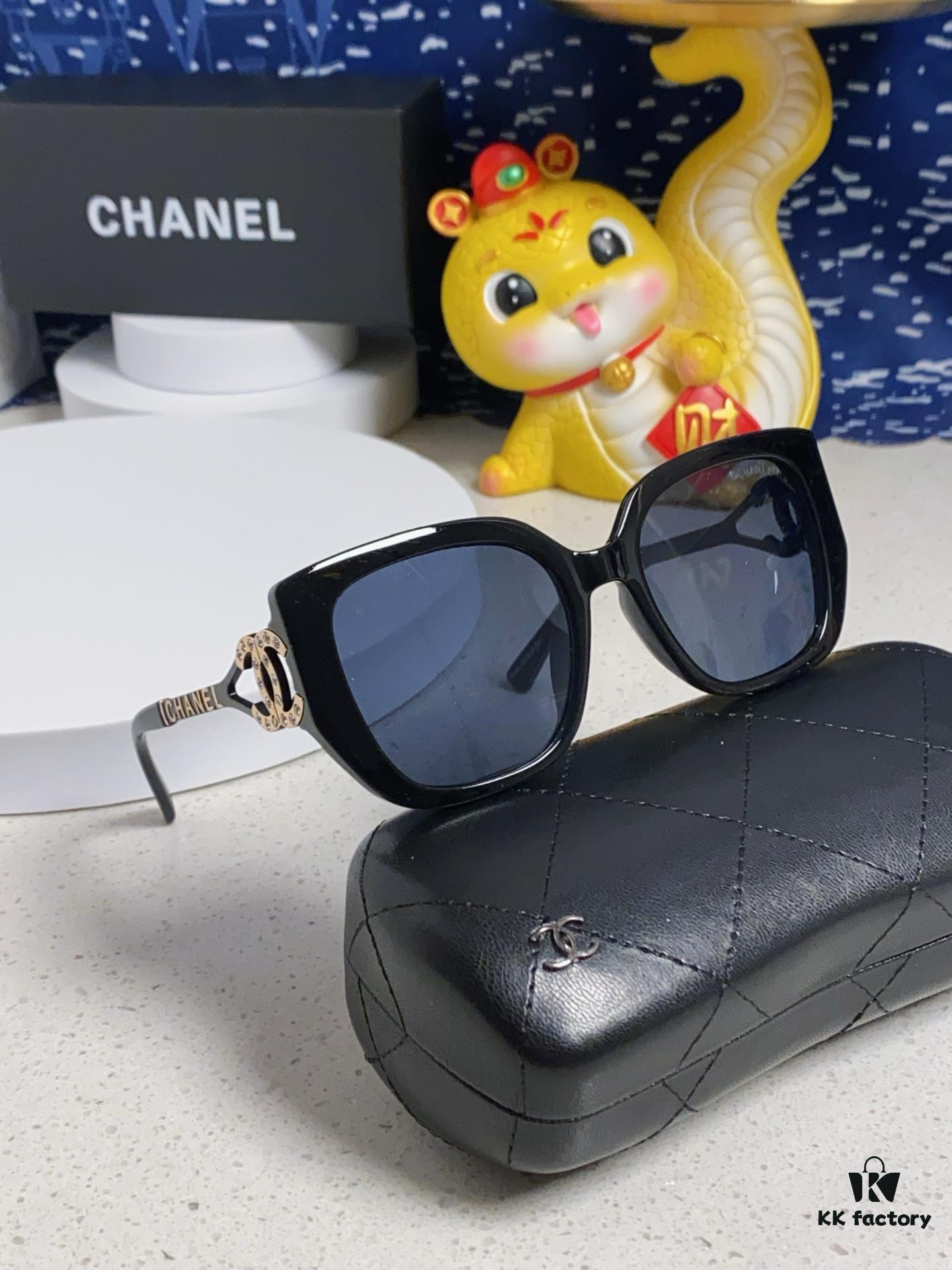 6931f8663a89a121ed549ae9 Chanel 2024 New Fashion Sunglasses for Women, UV-Protective Retro Stylish Oversized Slimming Sunglasses