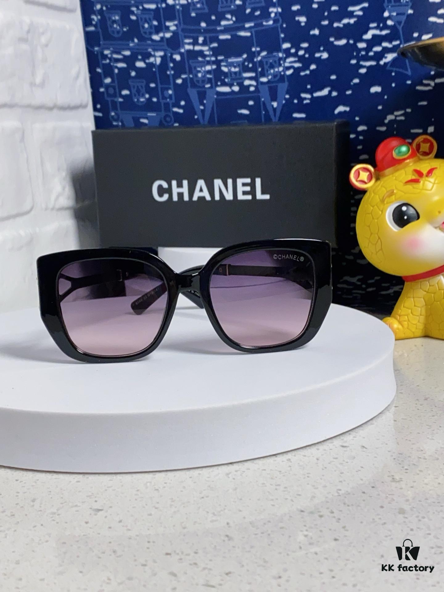 6931f8663a89a121ed549aed Chanel 2024 New Fashion Sunglasses for Women, UV-Protective Retro Stylish Oversized Sunglasses Slimming and Trendy