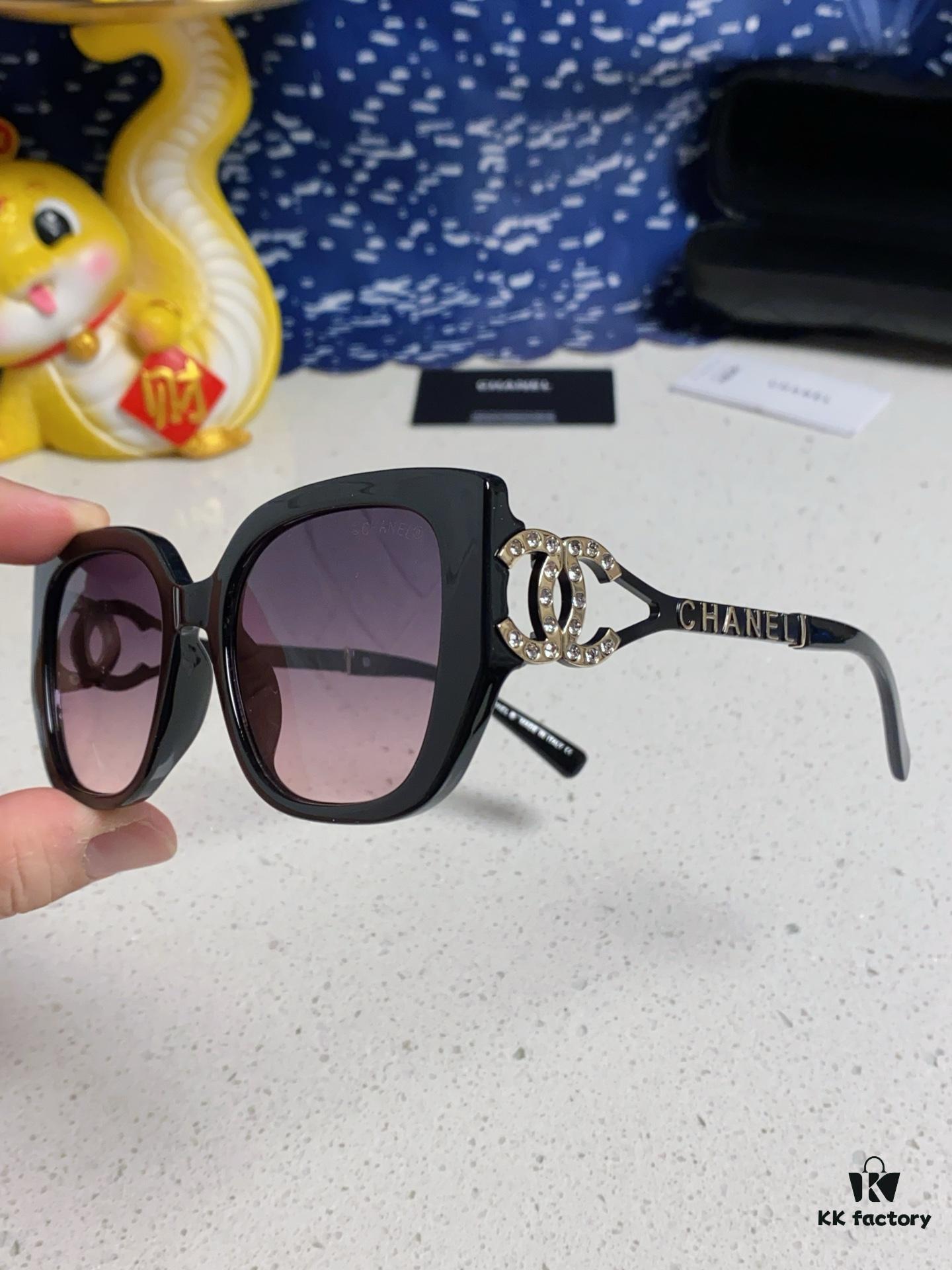 6931f8663a89a121ed549af1 Chanel 2024 New Fashion Sunglasses for Women, UV-Protective Retro Stylish Oversized Sunglasses Slimming and Trendy