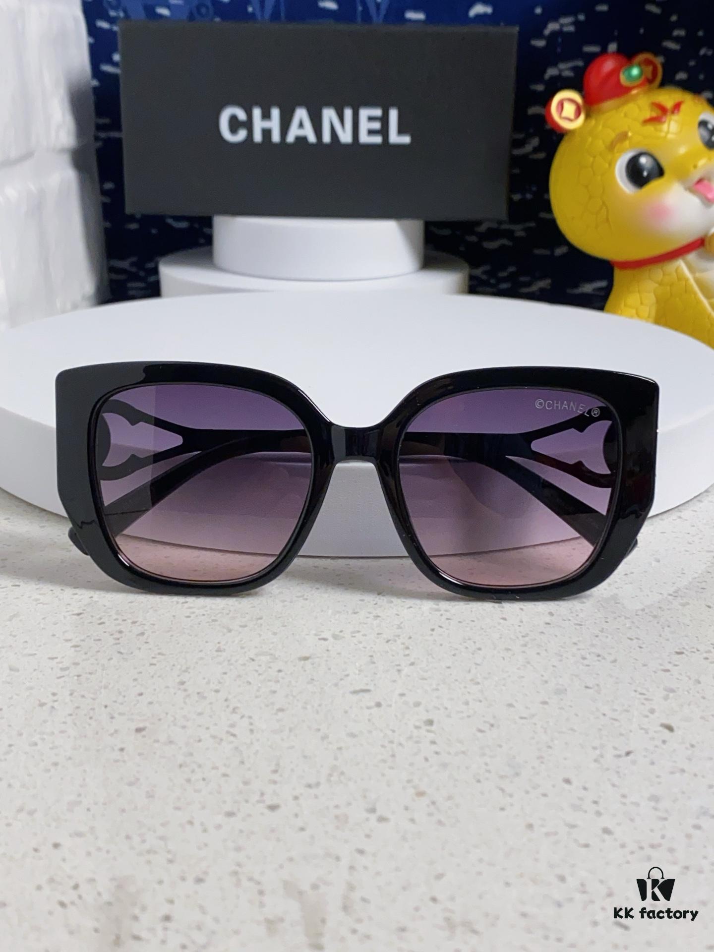6931f8673a89a121ed549af4 Chanel 2024 New Fashion Sunglasses for Women, UV-Protective Retro Stylish Oversized Sunglasses Slimming and Trendy