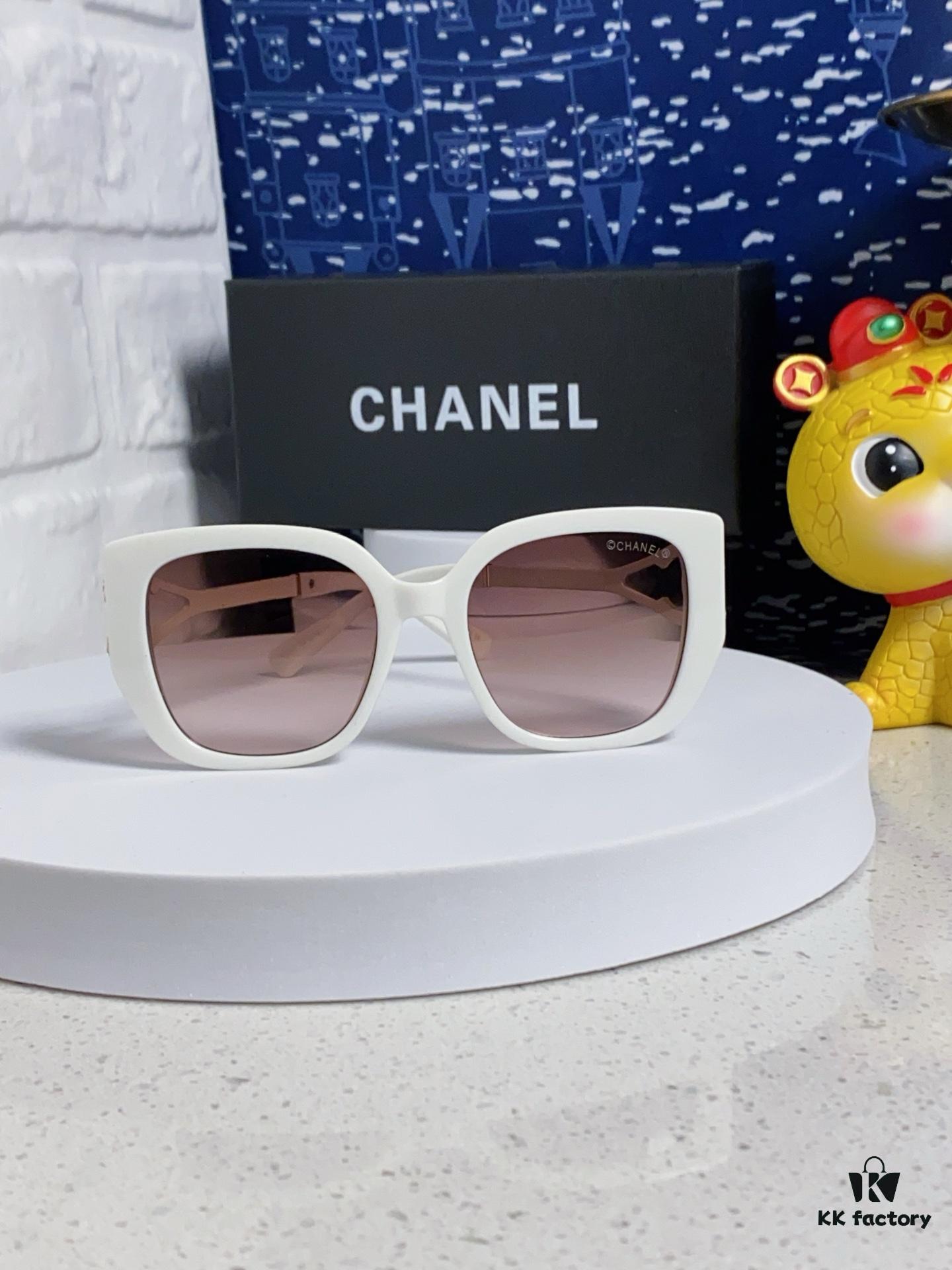 6931f8673a89a121ed549af7 Chanel 2024 New Fashion Sunglasses for Women, UV-Protective Retro Stylish Oversized Glasses, Slimming and Trendy