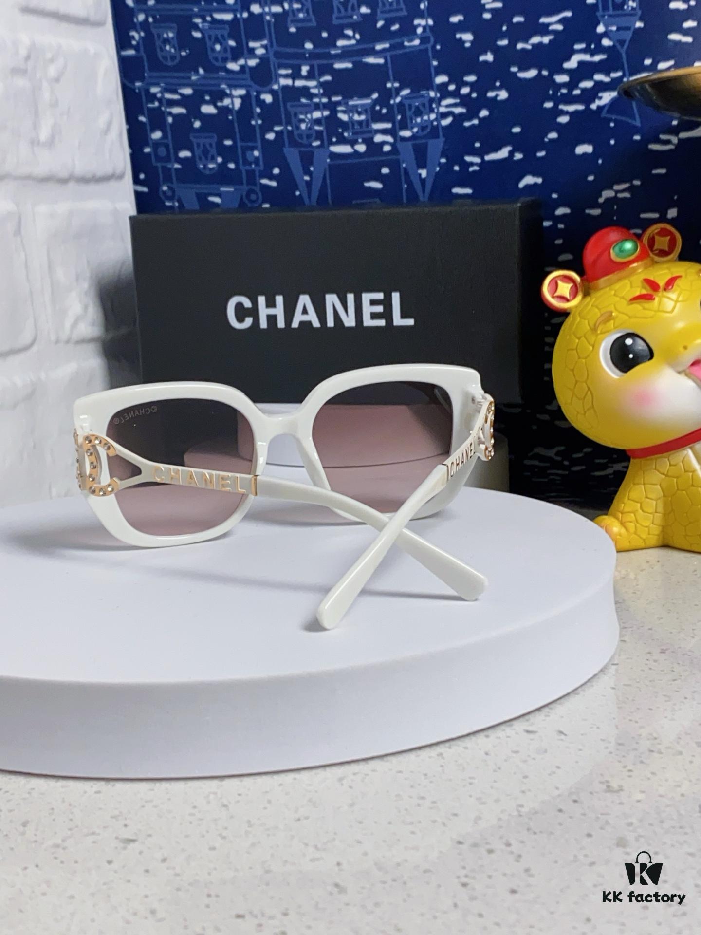 6931f8673a89a121ed549af8 Chanel 2024 New Fashion Sunglasses for Women, UV-Protective Retro Stylish Oversized Glasses, Slimming and Trendy