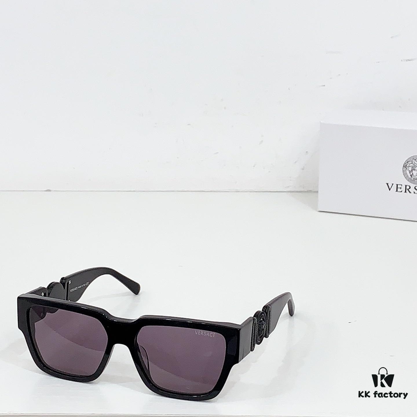 6931f86c3a89a121ed549b37 100 VERSACE New Arrival Sunglasses Official Website Synchronized Original Version One-to-One VE4483D, SIZE: 55-17-145, Golden Metal Plating, Temple Arms with Metal Logo Perfectly Combined with Medusa Head, Highlighting Brand Charm, Visible Quality Eyewear Sunglasses
