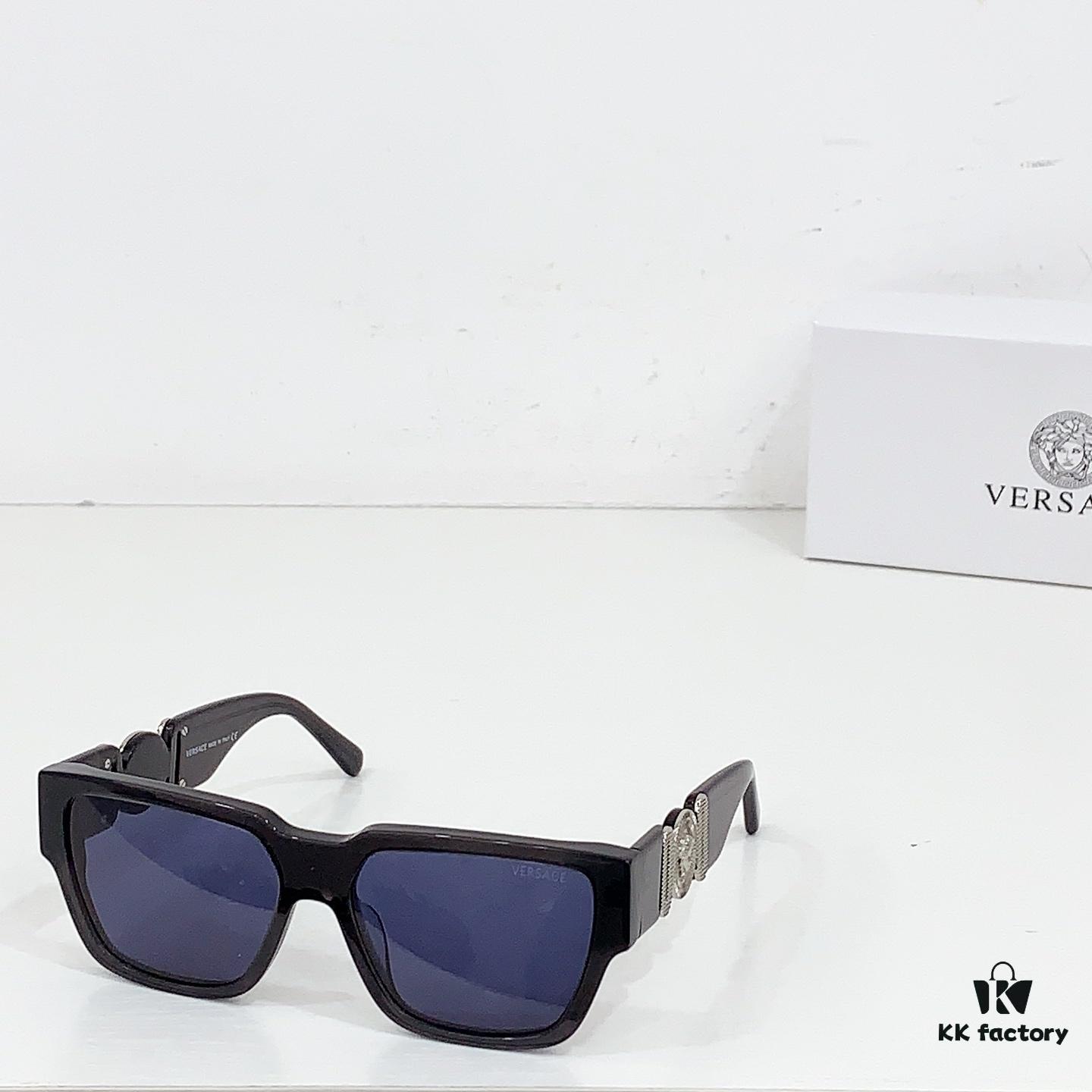 6931f86c3a89a121ed549b39 100 VERSACE New Arrival Sunglasses Official Website Synchronized Original Version One-to-One VE4483D, SIZE: 55-17-145, Golden Metal Plating, Temple Arms with Metal Logo Perfectly Combined with Medusa Head, Highlighting Brand Charm, Visible Quality Eyewear Sunglasses