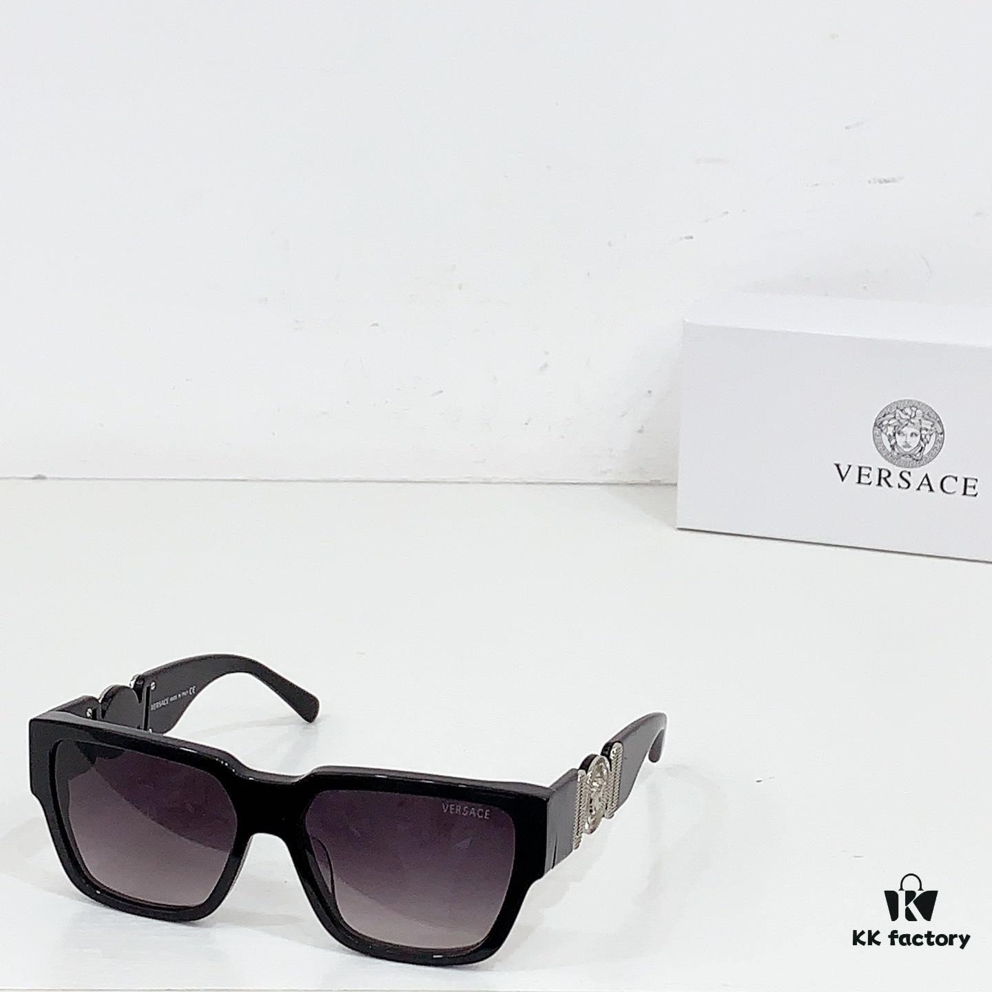 6931f86c3a89a121ed549b3b 100 VERSACE New Arrival Sunglasses Official Website Synchronized Original Version One-to-One VE4483D, SIZE: 55-17-145, Golden Metal Plating, Temple Arms with Metal Logo Perfectly Combined with Medusa Head, Highlighting Brand Charm, Visible Quality Eyewear Sunglasses
