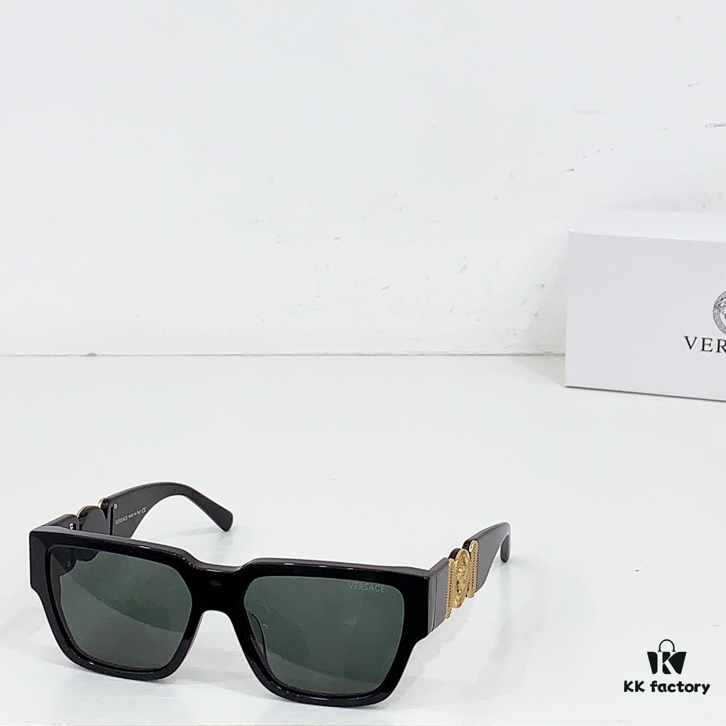 6931f86c3a89a121ed549b3c 100 VERSACE New Arrival Sunglasses Official Website Synchronized Original Version One-to-One VE4483D, SIZE: 55-17-145, Golden Metal Plating, Temple Arms with Metal Logo Perfectly Combined with Medusa Head, Highlighting Brand Charm, Visible Quality Eyewear Sunglasses