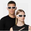6931f86e3a89a121ed549b5c Versace Men's Fashion Pilot Full-Frame Sunglasses
