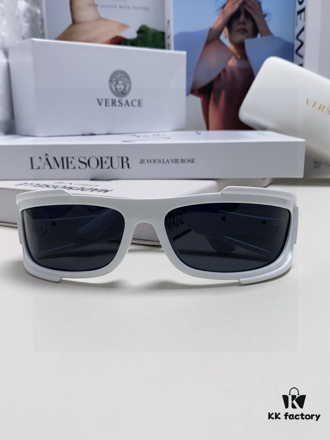 6931f86f3a89a121ed549b64 Versace Men's Fashion Pilot Full-Frame Sunglasses