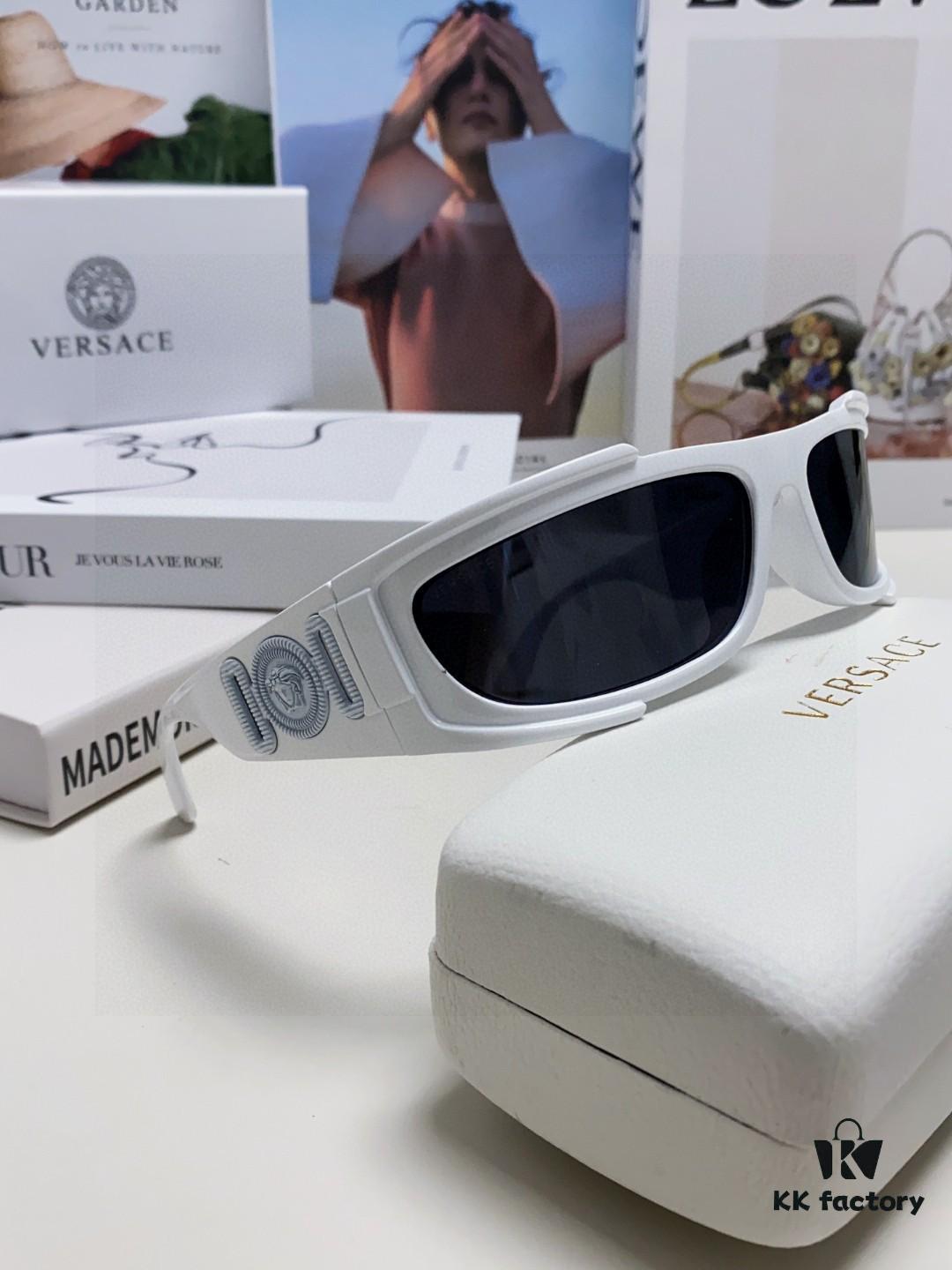 6931f86f3a89a121ed549b65 Versace Men's Fashion Pilot Full-Frame Sunglasses