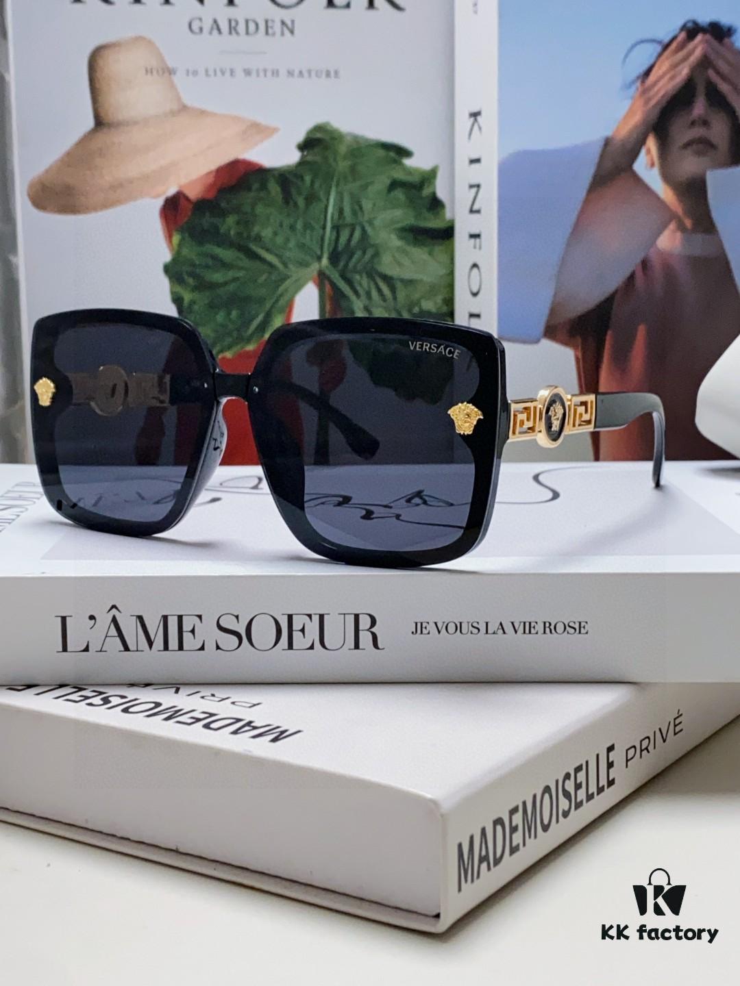 6931f8703a89a121ed549b74 VERSACE 2025 New Arrival Women's Sunglasses, Vintage Fashionable Polarized UV-Protective Shades, Flattering Face-Slimming Design