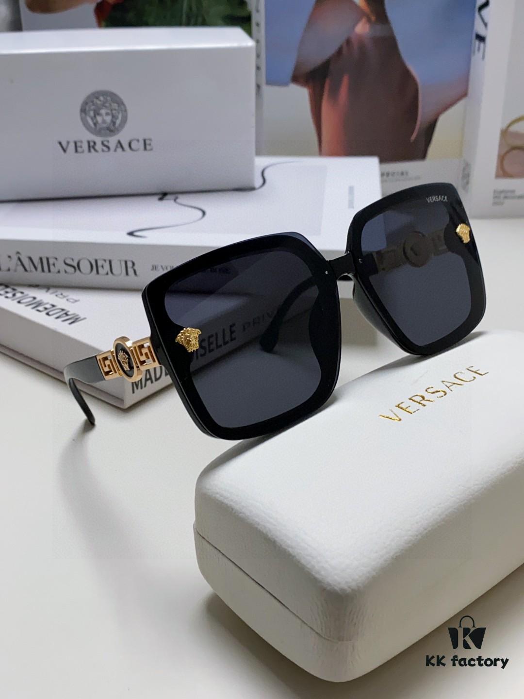 6931f8713a89a121ed549b7b VERSACE 2025 New Arrival Women's Sunglasses, Vintage Fashionable Polarized UV-Protective Shades, Flattering Face-Slimming Design