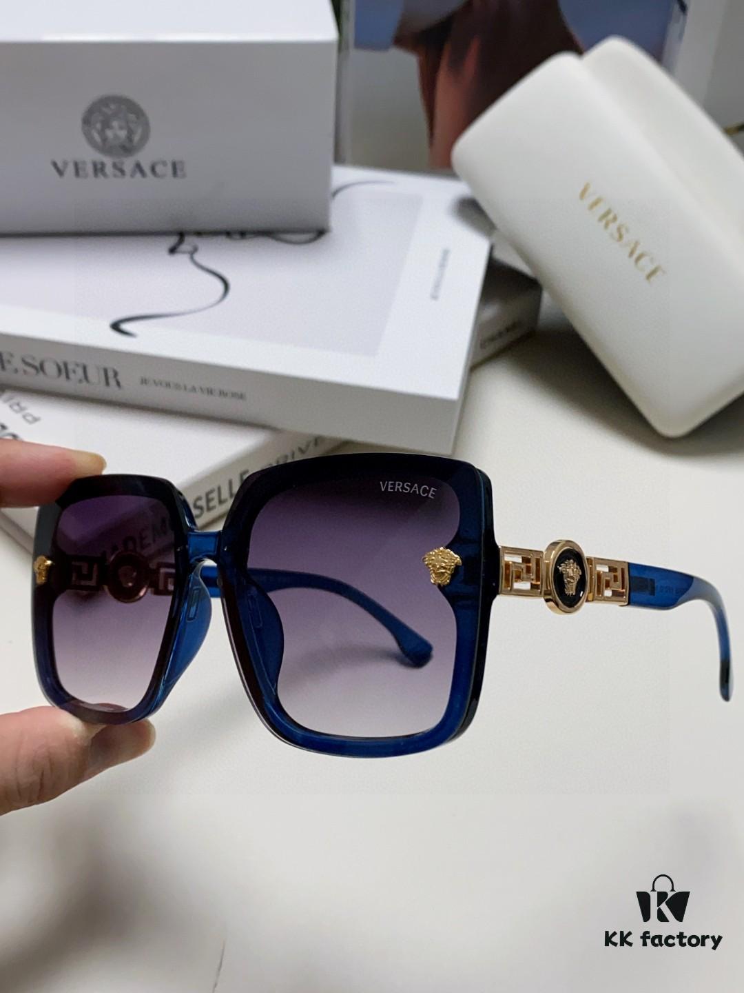 6931f8723a89a121ed549b8c VERSACE 2025 New Arrival Sunglasses for Women, Fashionable Retro Polarized UV-Protective Sun Glasses, Flattering Face-Framing Design