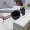 6931f8743a89a121ed549ba2 VERSACE 2025 Women's Square Frame Oversized Sunglasses, European Fashion Style, Carved Design, Xiaohongshu Trend