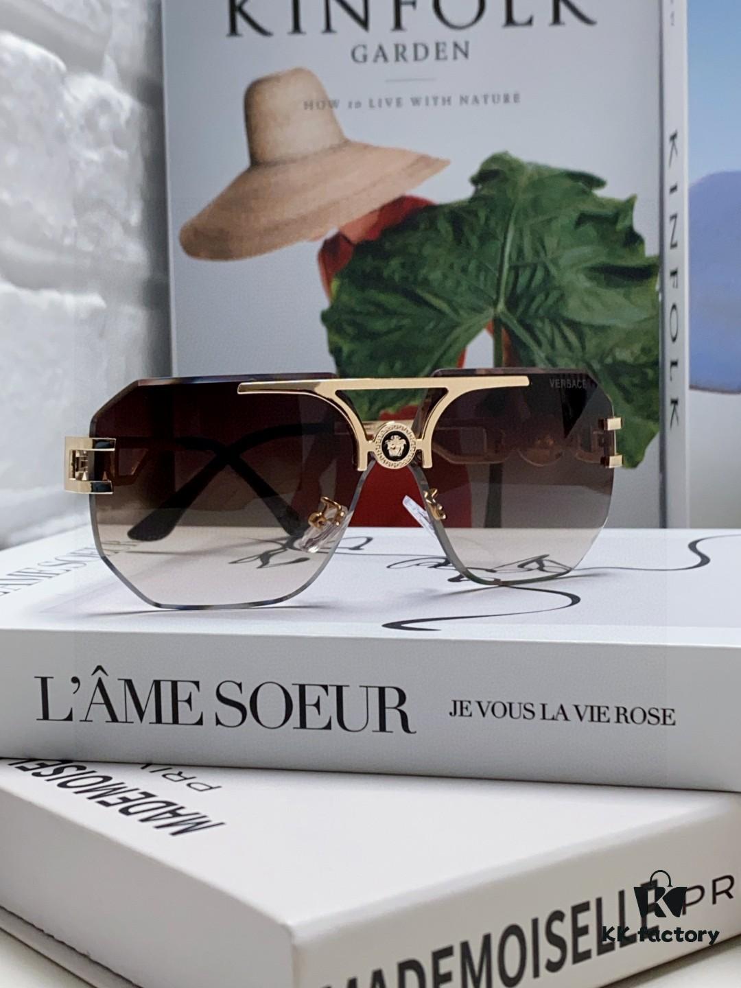 6931f8743a89a121ed549ba6 VERSACE 2025 Women's Square Oversized Full-Rim Sunglasses, European Fashion Carved Design, Xiaohongshu Style