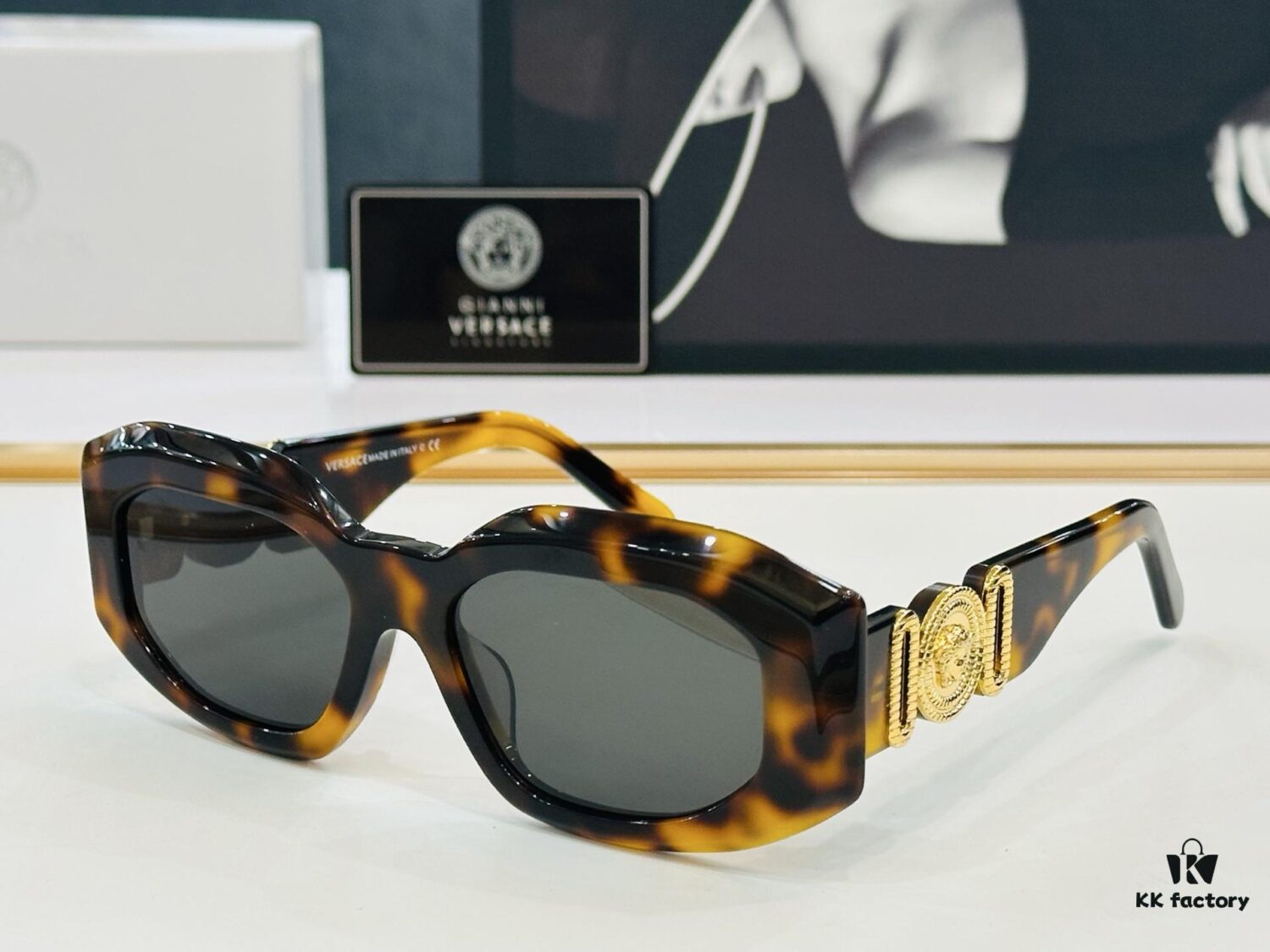 6931f8773a89a121ed549bcf VERSACE VE4425 Sunglasses Model 53-18-145 Stylish and Elegant Design