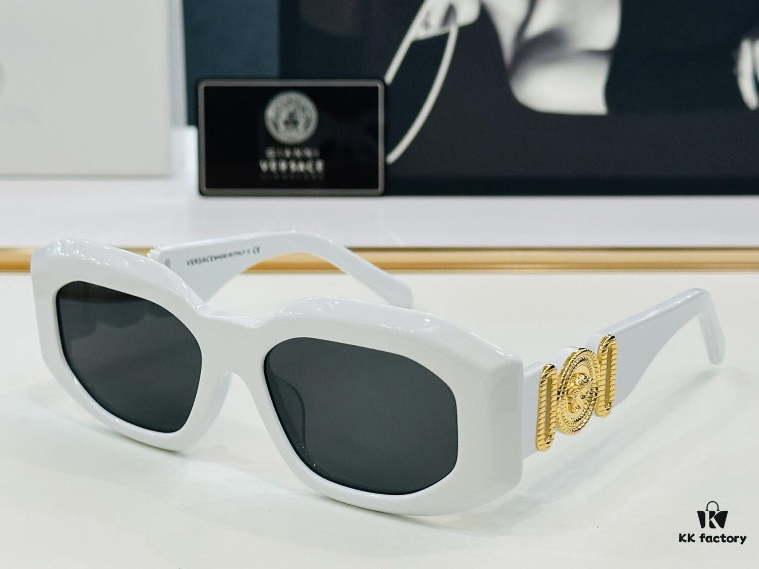 6931f8773a89a121ed549bd0 VERSACE VE4425 Sunglasses Model 53-18-145 Stylish and Elegant Design