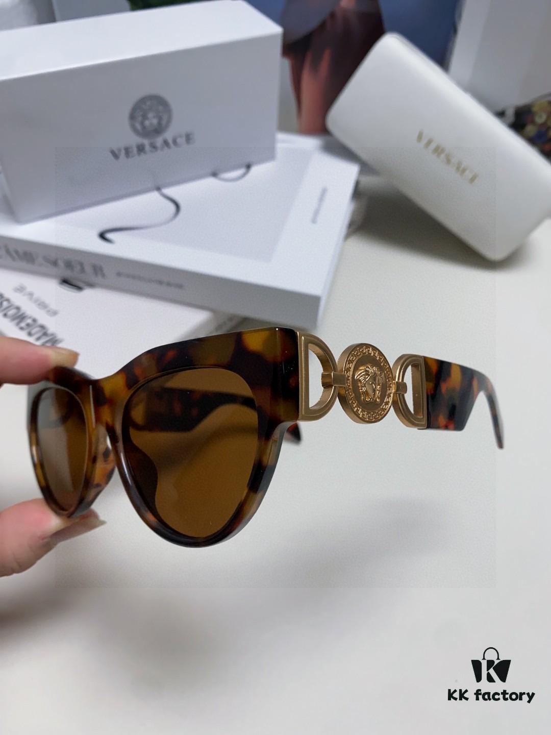 6931f8843a89a121ed549c8a VERSACE Versace 2025 New Arrival Unisex Trendy Sunglasses Stylish UV Protection Sunglasses Korean Fashion Celebrity Style