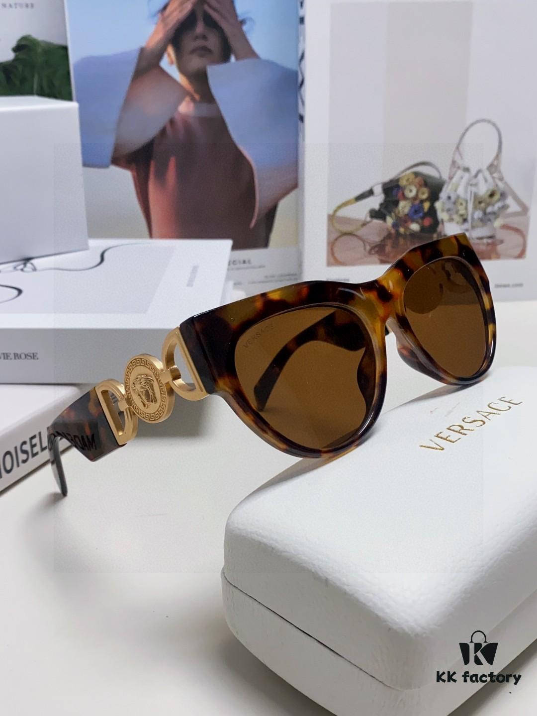 6931f8843a89a121ed549c8c VERSACE Versace 2025 New Arrival Unisex Trendy Sunglasses Stylish UV Protection Sunglasses Korean Fashion Celebrity Style