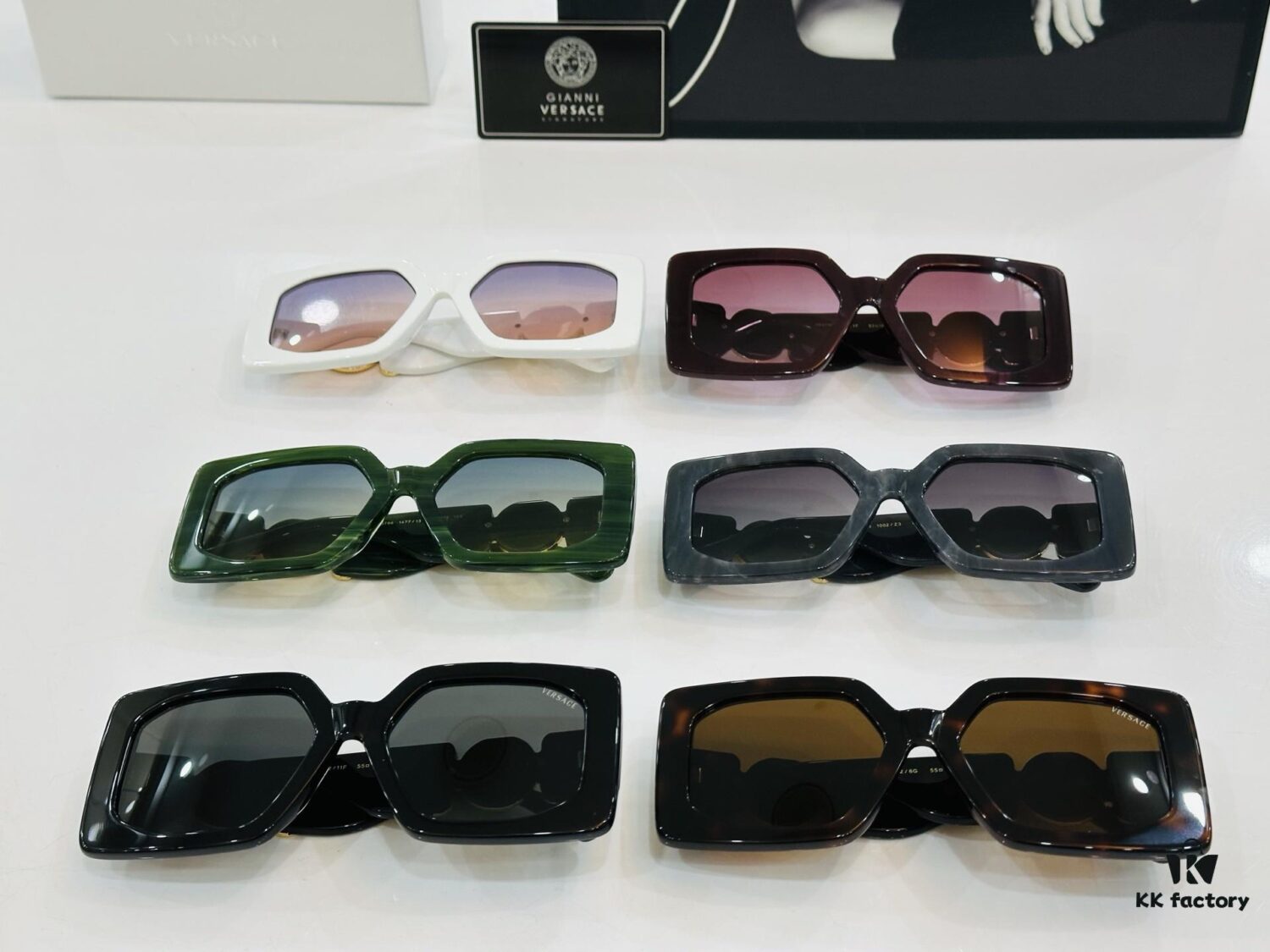 VERSACE Vancase Home ✨MOD: VE6786 Size: 55□19-148 ✨D Style Sunglasses Eyewear