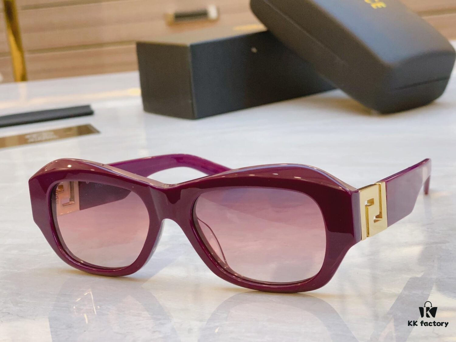 VERSACE New Model Sunglasses, MODEL: VE T75, SIZE: 53-19-145