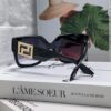 6931f88f3a89a121ed549d1d Versace 2025 Women's Trendy Avant-Garde Street-Style Oversized Square Sunglasses with Cut-Out Design, UV-Protective Fashion Sun Glasses