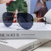 6931f8913a89a121ed549d3b Versace 2025 Luxury Women's Pilot Engraved Sunglasses, European Style Celebrity-Inspired Travel Driving Shades