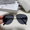 6931f8913a89a121ed549d3e Versace 2025 Luxury Women's Pilot Engraved Sunglasses, European Style Celebrity-Inspired Travel Driving Shades
