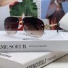 6931f8923a89a121ed549d46 Versace 2025 Luxury Women's Pilot Engraved Sunglasses, European Style Star Same-style Travel Driving Frog Mirror VE2250 Eyewear