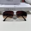 6931f8923a89a121ed549d4c Versace 2025 Luxury Women's Pilot Engraved Sunglasses, European Style Star Same-style Travel Driving Frog Mirror VE2250 Eyewear