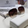 6931f8923a89a121ed549d4d Versace 2025 Luxury Women's Pilot Engraved Sunglasses, European Style Star Same-style Travel Driving Frog Mirror VE2250 Eyewear