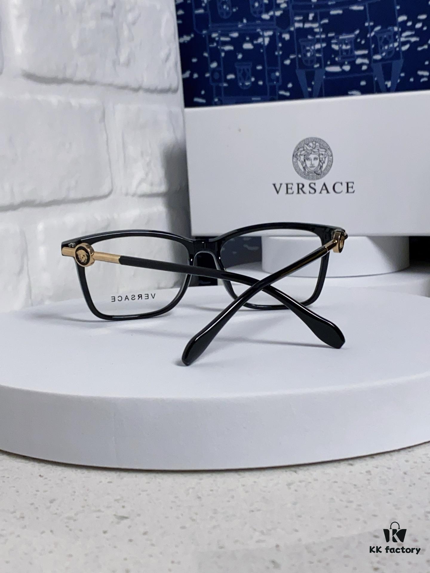 6931f8973a89a121ed549d89 Versace Women's Square Logo Sunglasses Fashionable Unisex Optical Frame