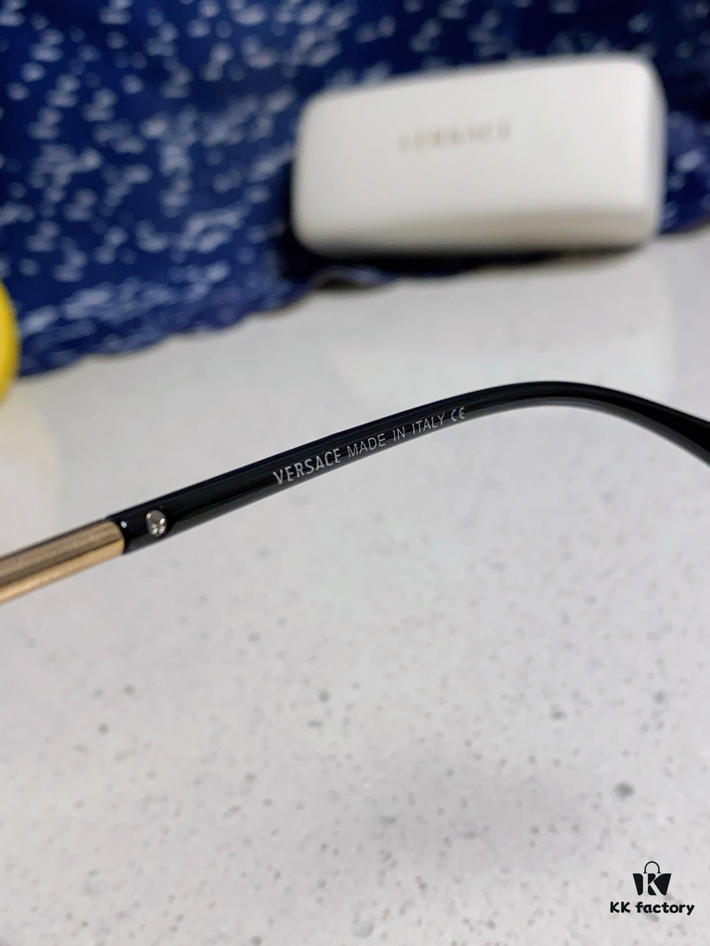 6931f8973a89a121ed549d8e Versace Women's Square Logo Sunglasses Fashionable Unisex Optical Frame