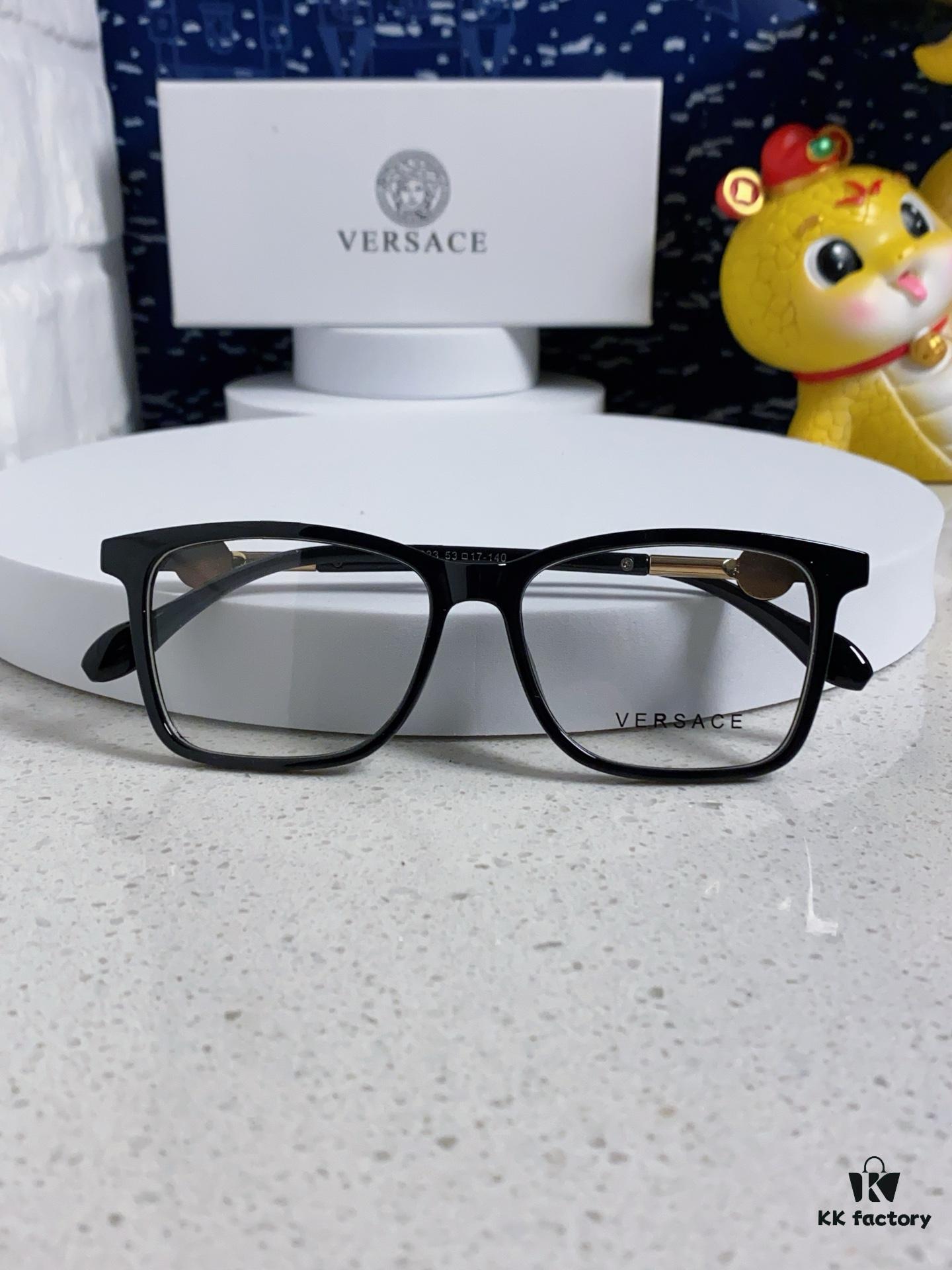 6931f8973a89a121ed549d8f Versace Women's Square Logo Sunglasses Fashionable Unisex Optical Frame