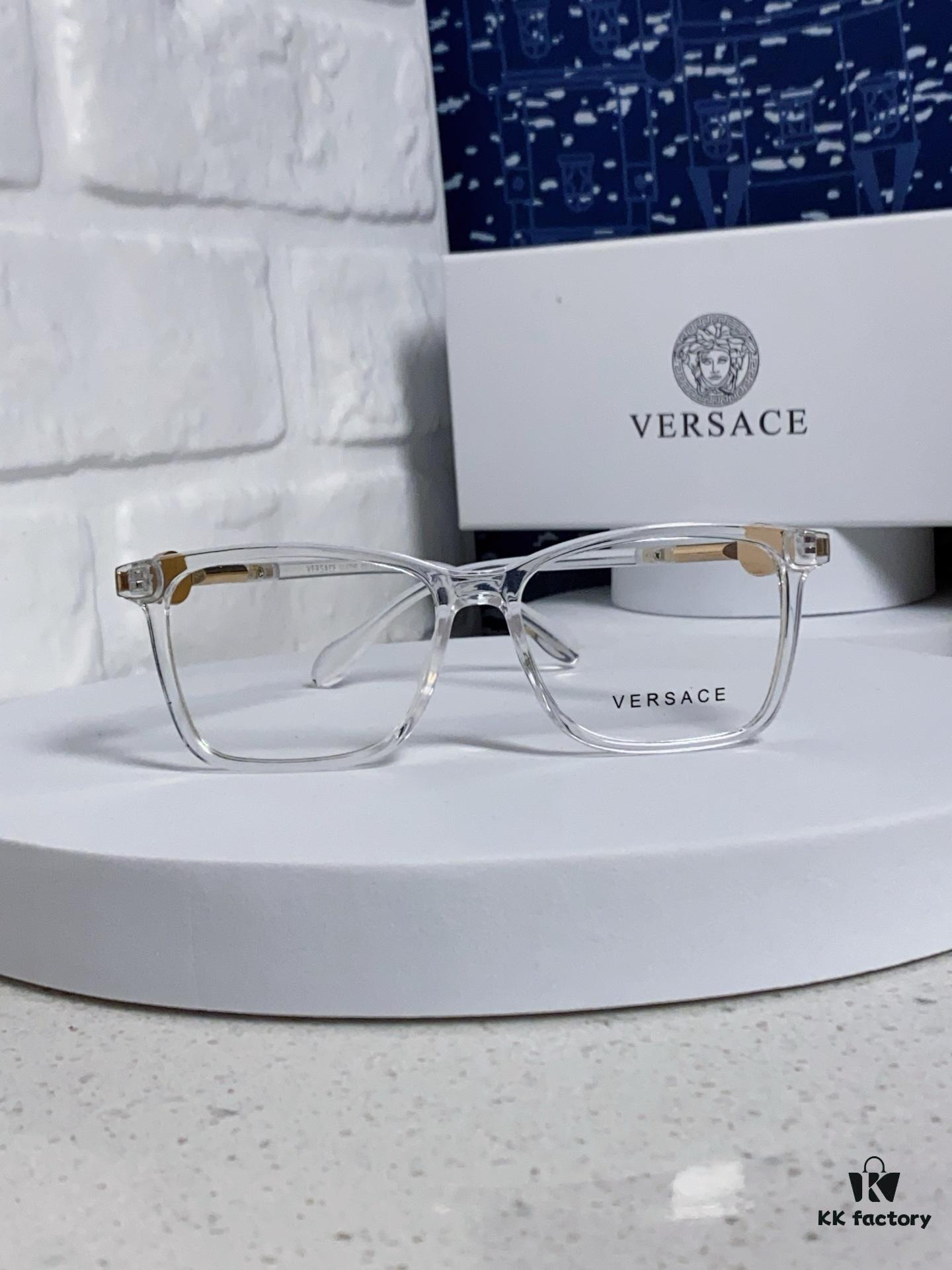 6931f8973a89a121ed549d94 Versace Women's Square Logo Sunglasses Fashionable Unisex Optical Frame