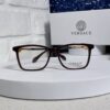 6931f8983a89a121ed549d9e Versace Women's Square Logo Sunglasses, Fashionable Unisex Optical Frame, Suitable for Daily Wear