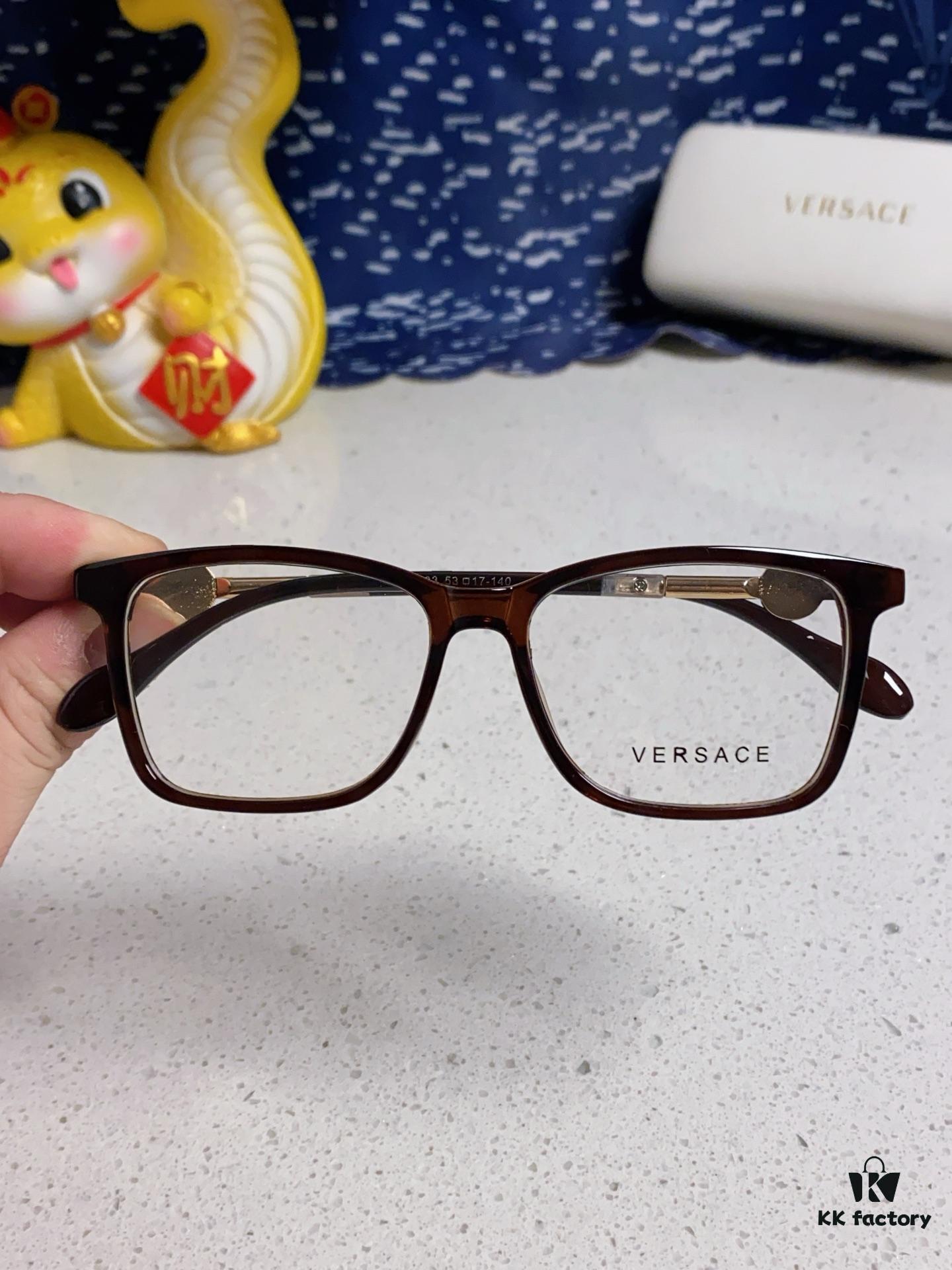 6931f8983a89a121ed549da0 Versace Women's Square Logo Sunglasses, Fashionable Unisex Optical Frame, Suitable for Daily Wear