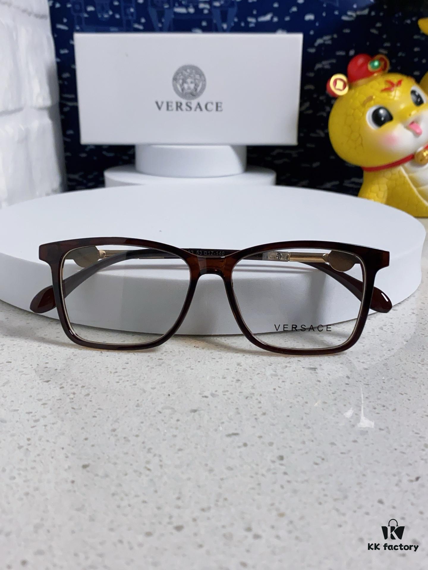6931f8993a89a121ed549da5 Versace Women's Square Logo Sunglasses, Fashionable Unisex Optical Frame, Suitable for Daily Wear
